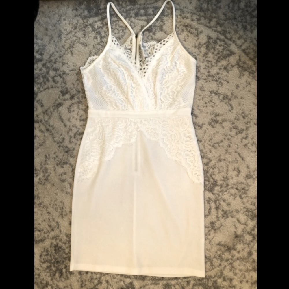 White Dress With Lace